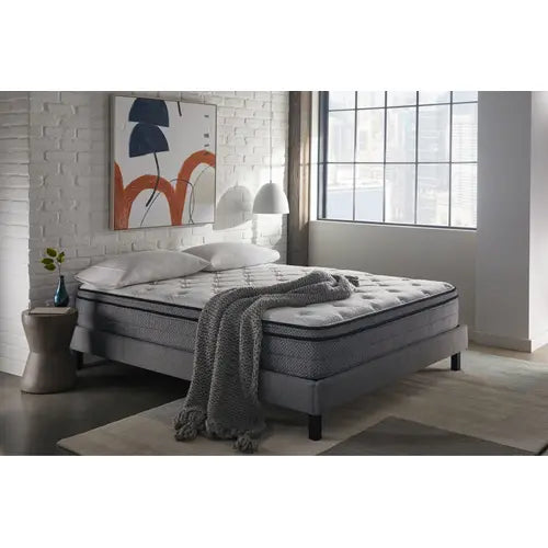 12" Value Med/Firm Euro Top Mattress By Corsicana
